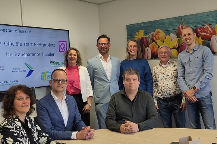 Project Transparante Tuinder voor beter water Project Transparante Tuinder voor beter water