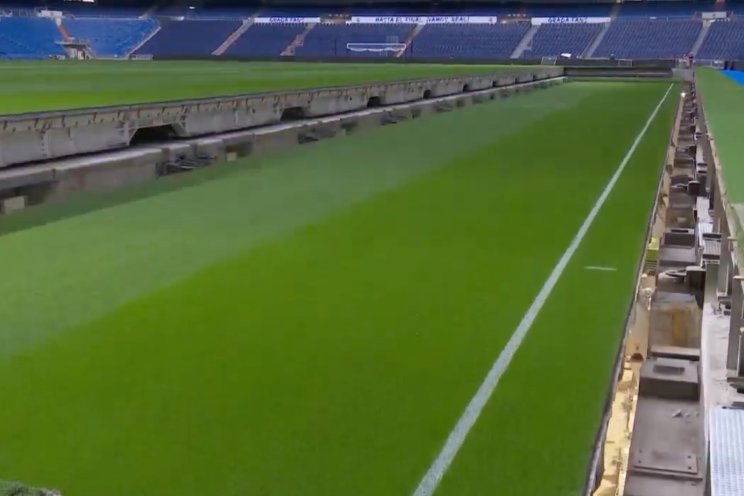 Spectaculair: 'vertical farming' bij Real Madrid Spectaculair: 'vertical farming' bij Real Madrid