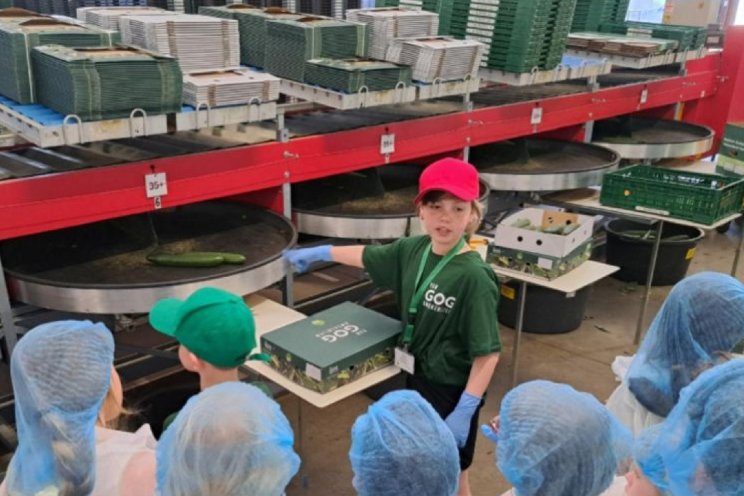 Bijzonder schoolbezoek voor Van Gog Kwekerijen