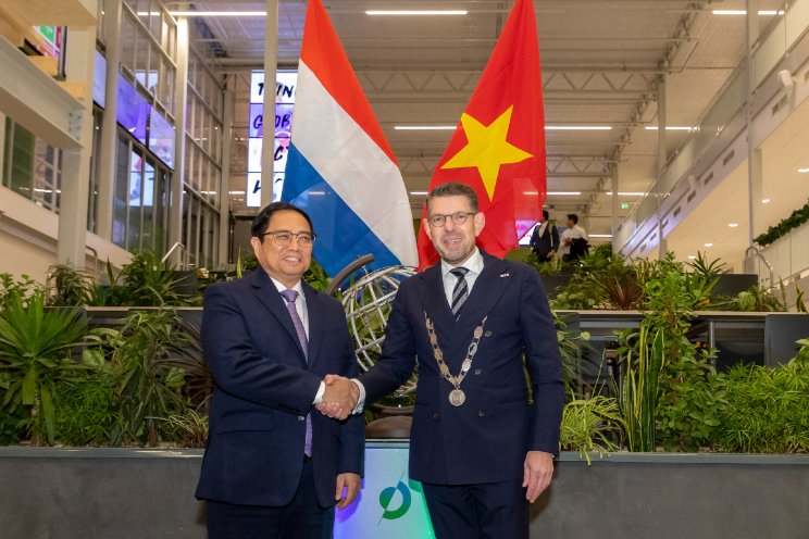 Premier Vietnam bezoekt World Horti Center