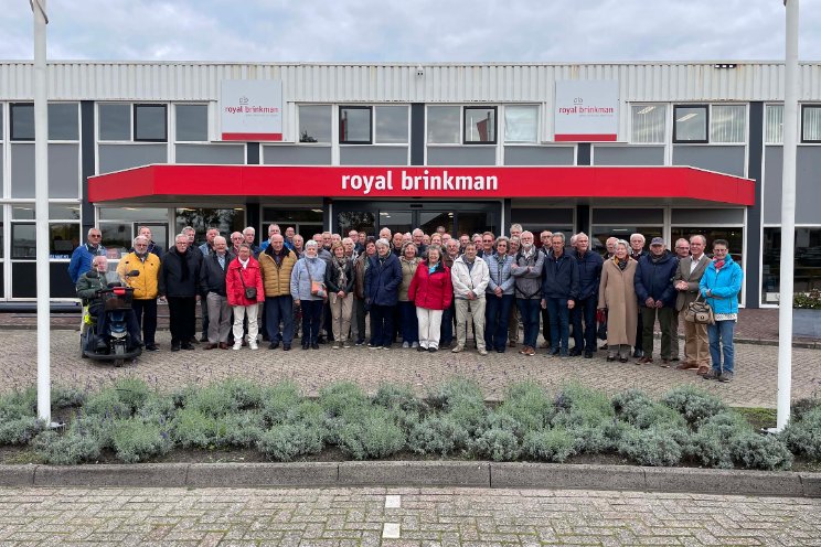 Genootschap gaat op bezoek bij Royal Brinkman