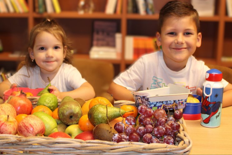 Meer biologisch fruit in schoolfruitmandje Meer biologisch fruit in schoolfruitmandje
