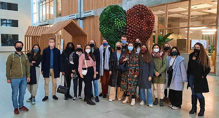 Studenten bezoeken Brightlands Studenten bezoeken Brightlands